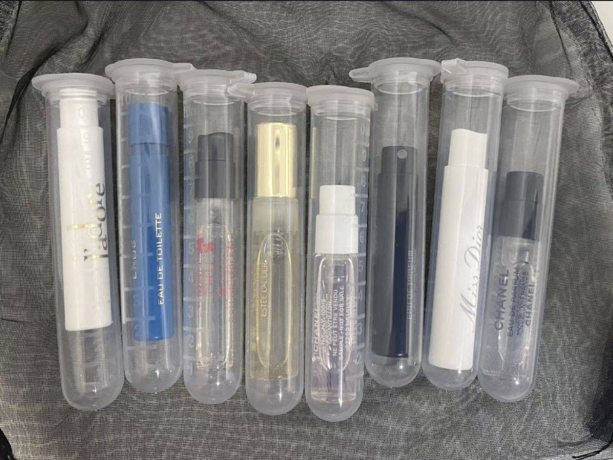 Store and Reuse Perfume Sample Vials